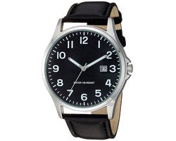 Tyme Horloge Heren - 42mm - Zwart - Horloges voor Mannen - Cadeauverpakking