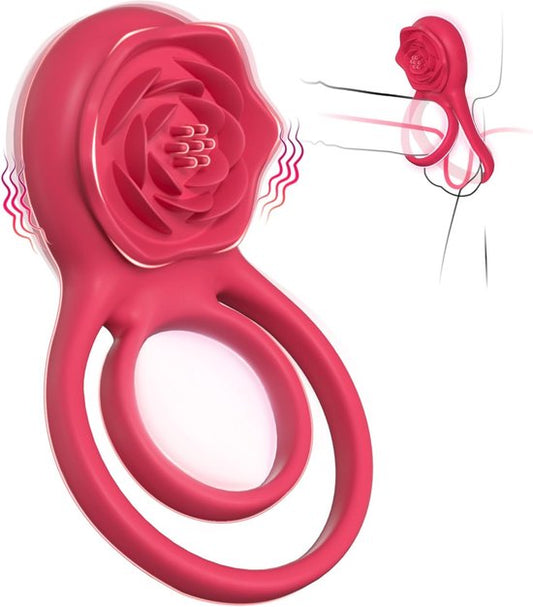Sensa Vibrerende Cockring - Sex Toys Cockring voor Koppels - Clitoris & Penis Stimulator - Siliconen Penisring - 7 vibraties - Cock Ring voor Mannen - Seksspeeltjes