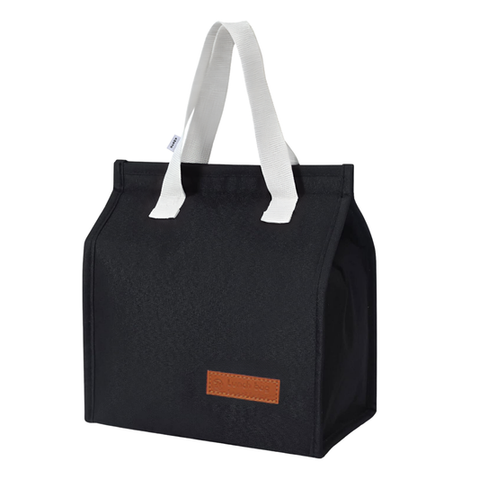 Kyoto Lunch Bag – Isolierte Kühltasche zum Mittagessen – 7 l – für Erwachsene, Damen und Herren – Schwarz