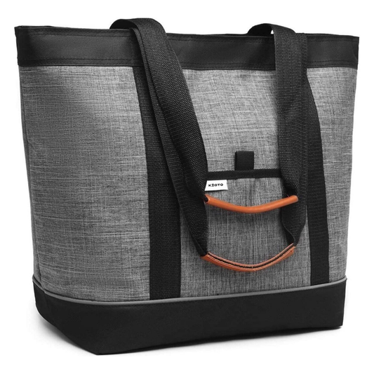 Kyoto Lunch Bag – Isolierte Kühltasche zum Mittagessen – 30 l – für Erwachsene, Damen und Herren – Grau